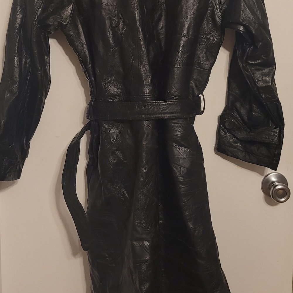 Woman's Genuine Leather Coat - Brand New - Retail - Picture 4 of 4
